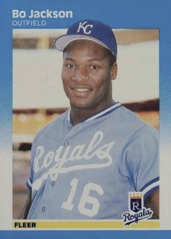1987 Fleer #369 Bo Jackson Rookie Card