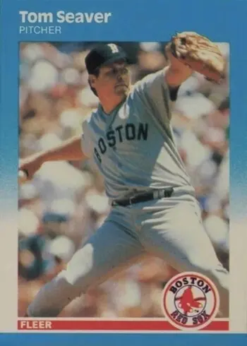 1987 Fleer #45 Tom Seaver Baseball Card