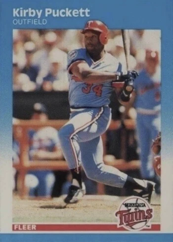 1987 Fleer #549 Kirby Puckett Baseball Card