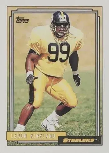 1992 Topps #664 Levon Kirkland Rookie Card