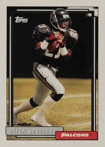 1992 Topps #692 Deion Sanders Football Card