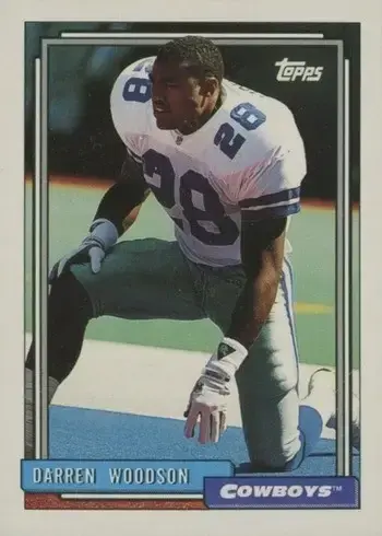 1992 Topps #727 Darren Woodson Rookie Card