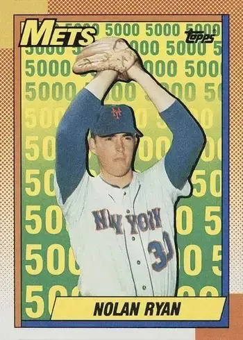 1990 Topps #2 Nolan Ryan Mets
