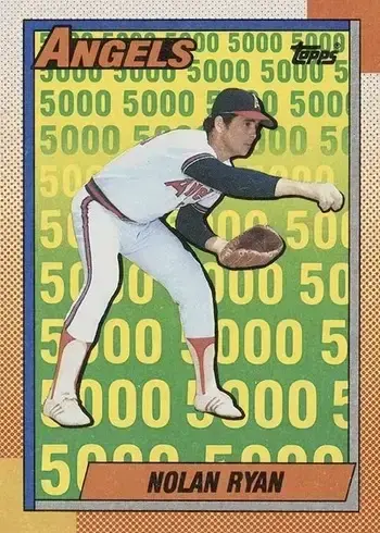 1990 Topps #3 Nolan Ryan Angels