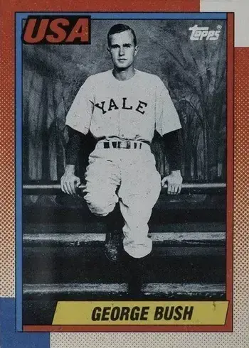 1990 Topps #USA1 George Bush