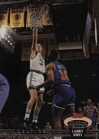 1992 Topps Stadium Club #33 Larry Bird Basketball Card