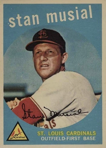 1959 Topps #150 Stan Musial Baseball Card