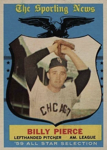 1959 Topps #572 Billy Pierce Baseball Card