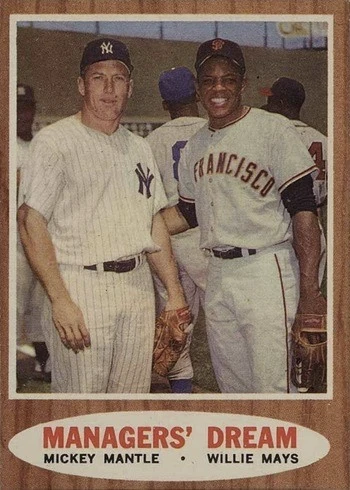 1962 Topps #18 Willie Mays