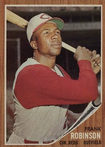 1962 Topps #350 Frank Robinson Baseball Card