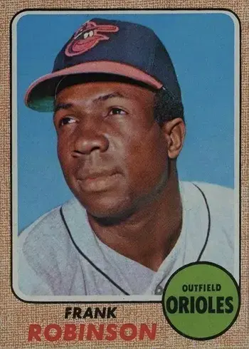 1968 Topps #500 Frank Robinson Baseball Card
