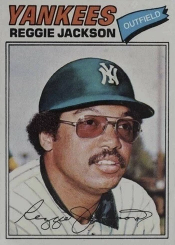 1977 Topps #10 Reggie Jackson Baseball Card