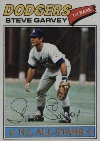 1977 Topps #400 Steve Garvey Baseball Card