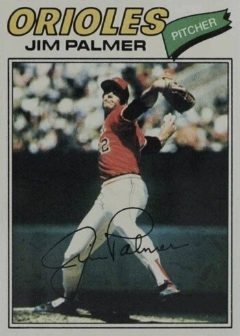1977 Topps #600 Jim Palmer Baseball Card