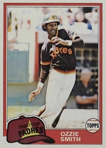 1981 Topps #254 Ozzie Smith Baseball Card