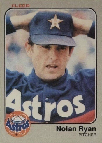 1983 Fleer #463 Nolan Ryan Baseball Card