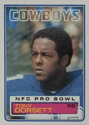 1983 Topps #46 Tony Dorsett Football Card