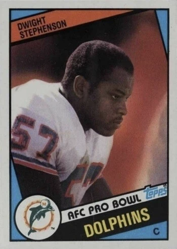 1984 Topps #129 Dwight Stephenson Rookie Card