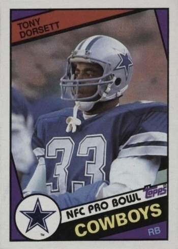 1984 Topps #238 Tony Dorsett Football Card
