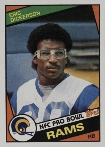 1984 Topps #280 Eric Dickerson Rookie Card