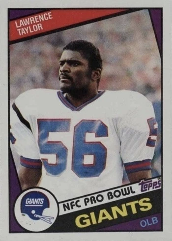 1984 Topps #321 Lawrence Taylor Football Card