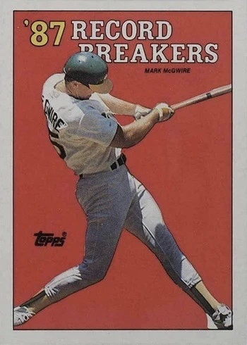 1988 Topps #3 Mark McGwire Baseball Card