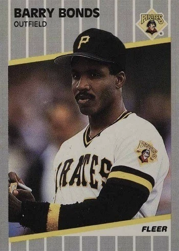 1989 Fleer #202 Barry Bonds Baseball Card