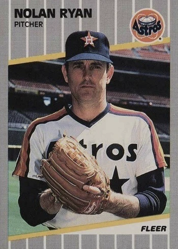 1989 Fleer #368 Nolan Ryan Baseball Card