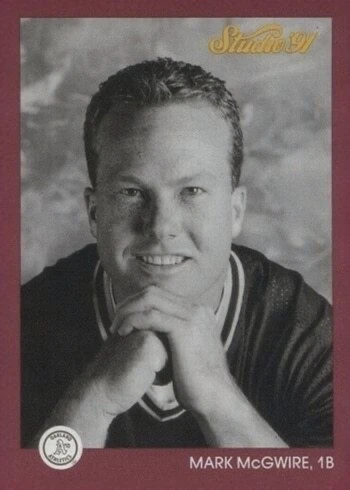 1991 Studio #106 Mark McGwire Baseball Card