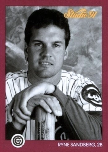 1991 Studio #158 Ryne Sandberg Baseball Card