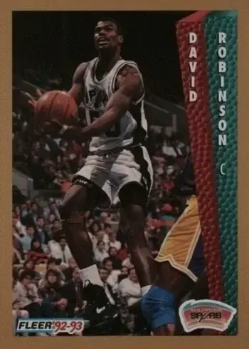 1992 Fleer #207 David Robinson Basketball Card