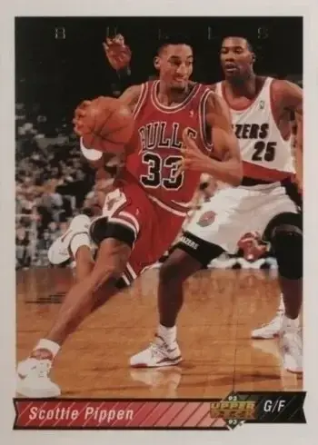 1992 Upper Deck #133 Scottie Pippen Basketball Card