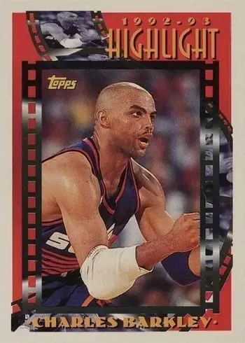 1993 Topps #1 Charles Barkley Basketball Card