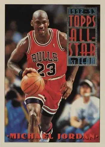 1993 Topps #101 Michael Jordan Basketball Card