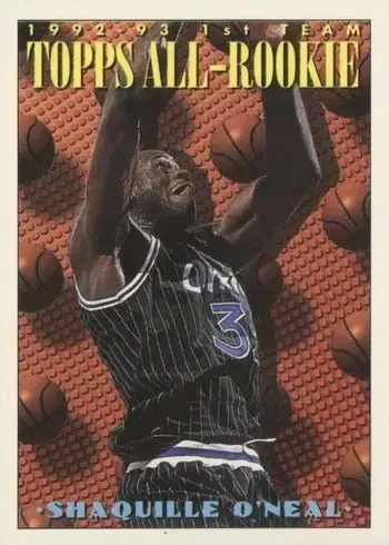 1993 Topps #152 Shaq Basketball Card
