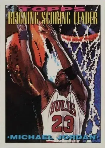 1993 Topps #384 Michael Jordan Basketball Card