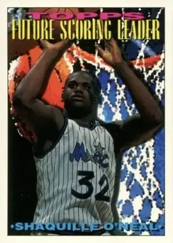 1993 Topps #386 Shaq Basketball Card