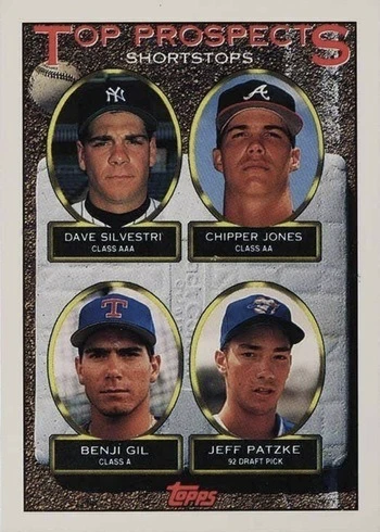 1993 Topps #529 Chipper Jones