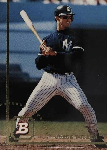 1994 Bowman #38 Jorge Posada Rookie Card
