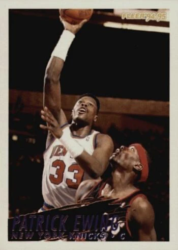1994 Fleer #150 Patrick Ewing Basketball Card