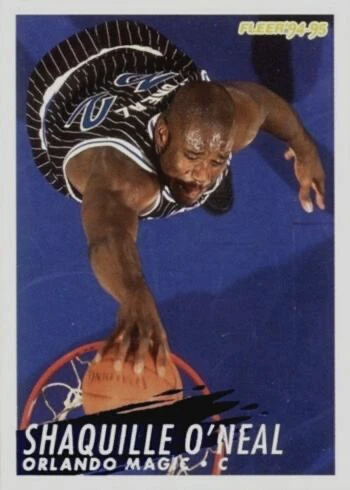 1994 Fleer #160 Shaq Basketball Card