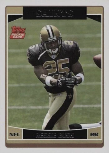 2006 Topps #359 Reggie Bush Logo On Left Rookie Card