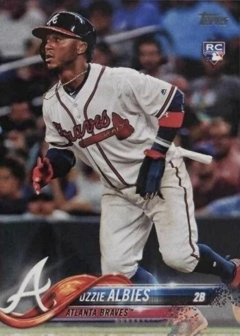 2018 Topps #276 Ozzie Albies Rookie Card