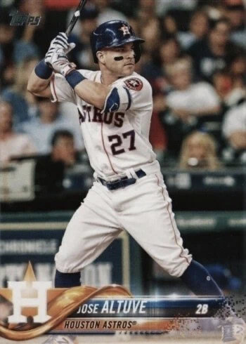 2018 Topps #400 Jose Altuve Baseball Card
