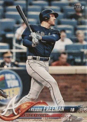 2018 Topps #510 Freddie Freeman Baseball Card