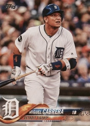2018 Topps #90 Miguel Cabrera Baseball Card