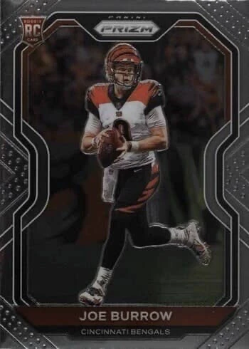 2020 Panini Prizm #307 Joe Burrow Rookie Card