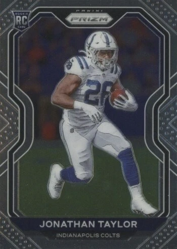 2020 Panini Prizm #332 Jonathan Taylor Rookie Card