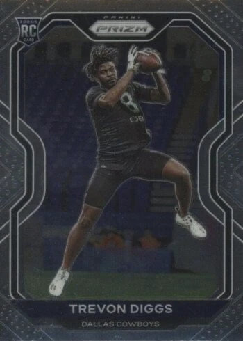 2020 Panini Prizm #335 Trevon Diggs Rookie Card