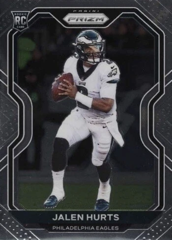 2020 Panini Prizm #343 Jalen Hurts Rookie Card